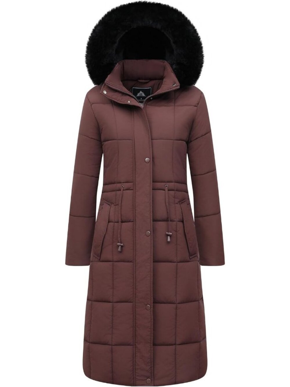 Stylish Women's Long Waterproof Winter Parka Coat - Warm Snow Jacket